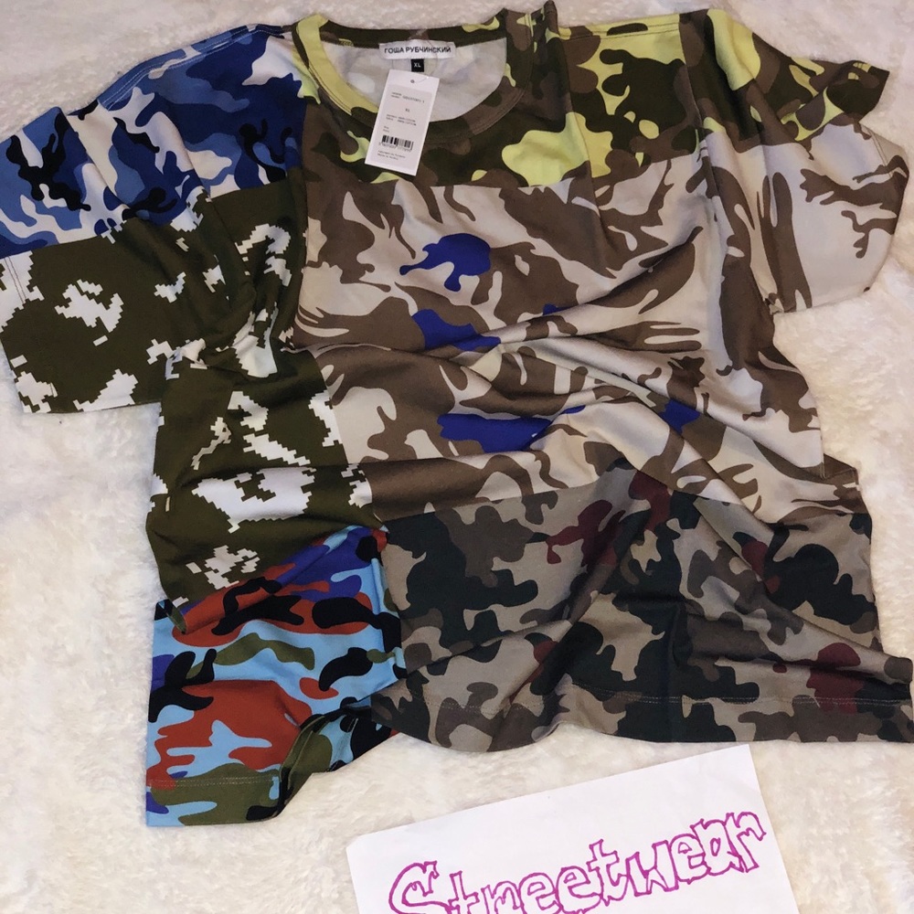 Gosha Rubschinsky CAMO Tee
